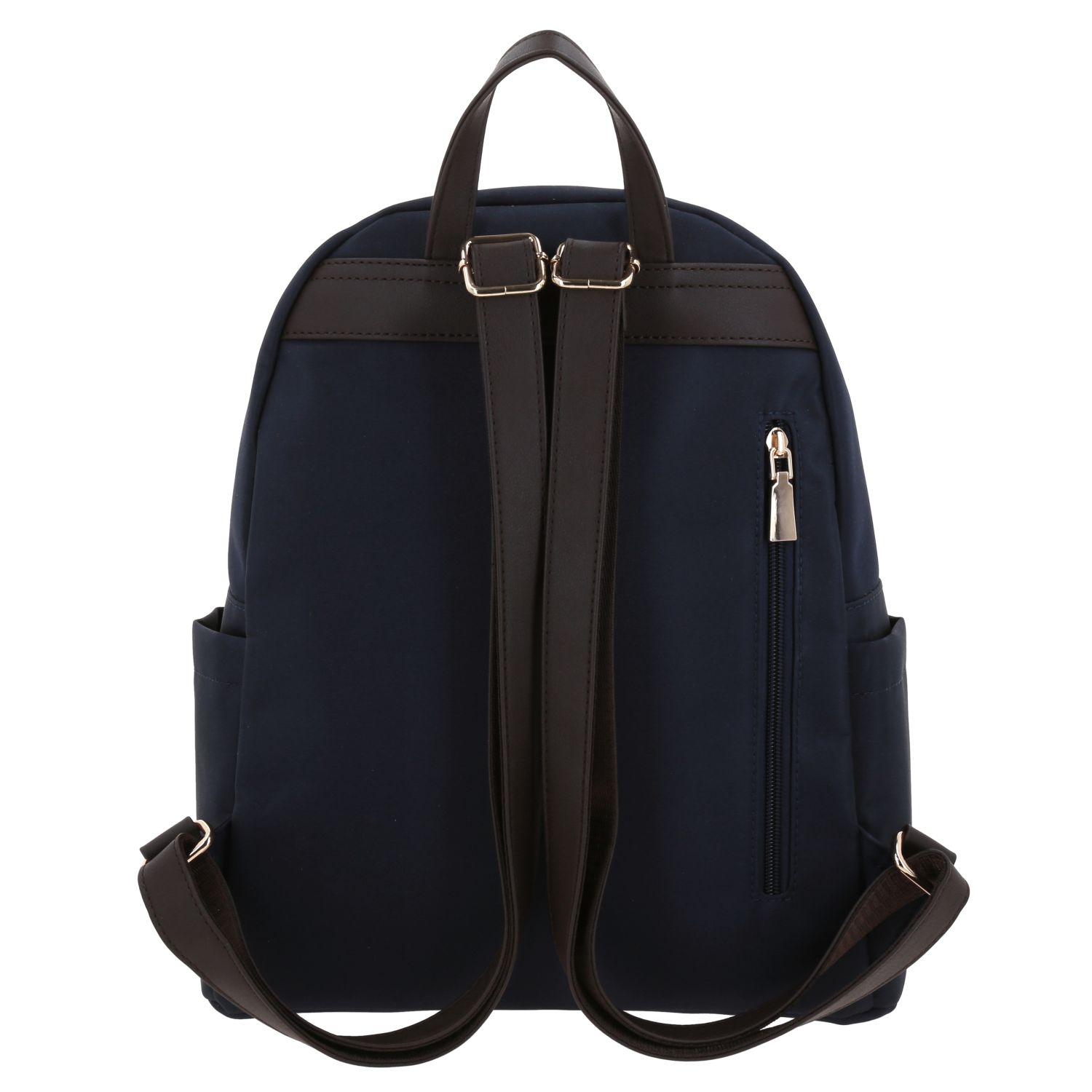 Mochila para Dama Madison Azul con Doble Bolsillo Frontal 4