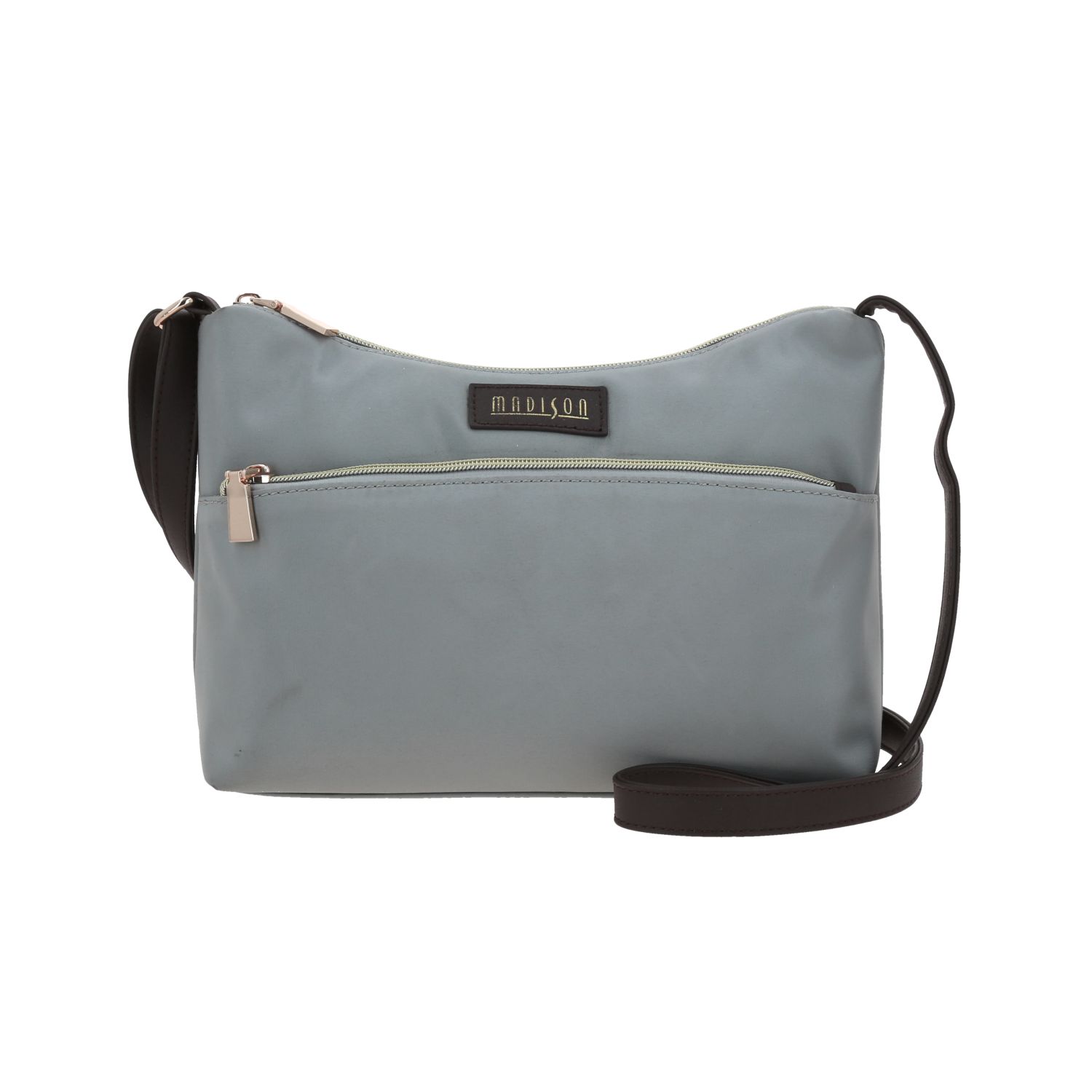 Bolsa de Lado Madison Gris para Dama | Bandolera Ajustable