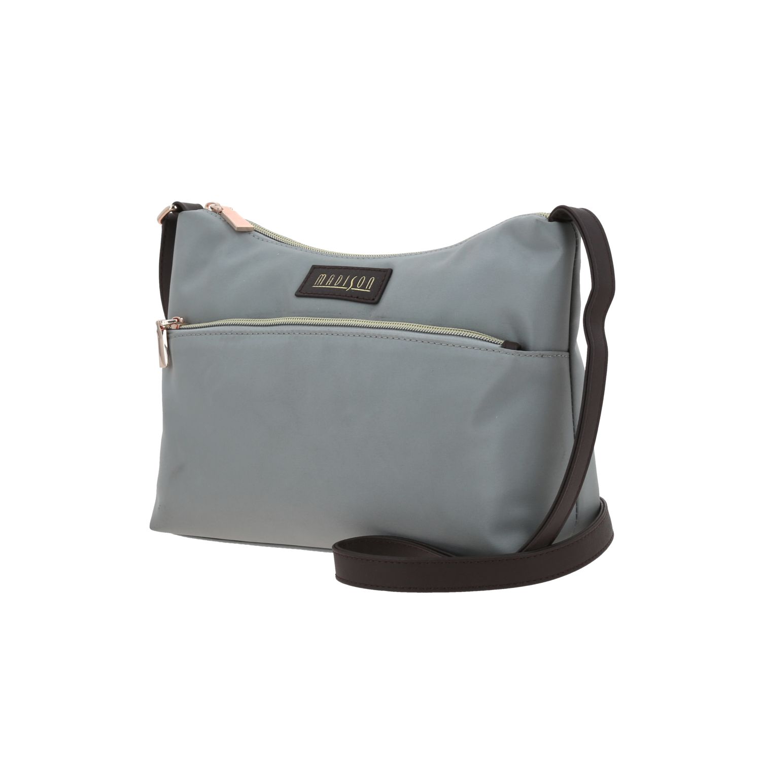 Bolsa de Lado Madison Gris para Dama | Bandolera Ajustable 2