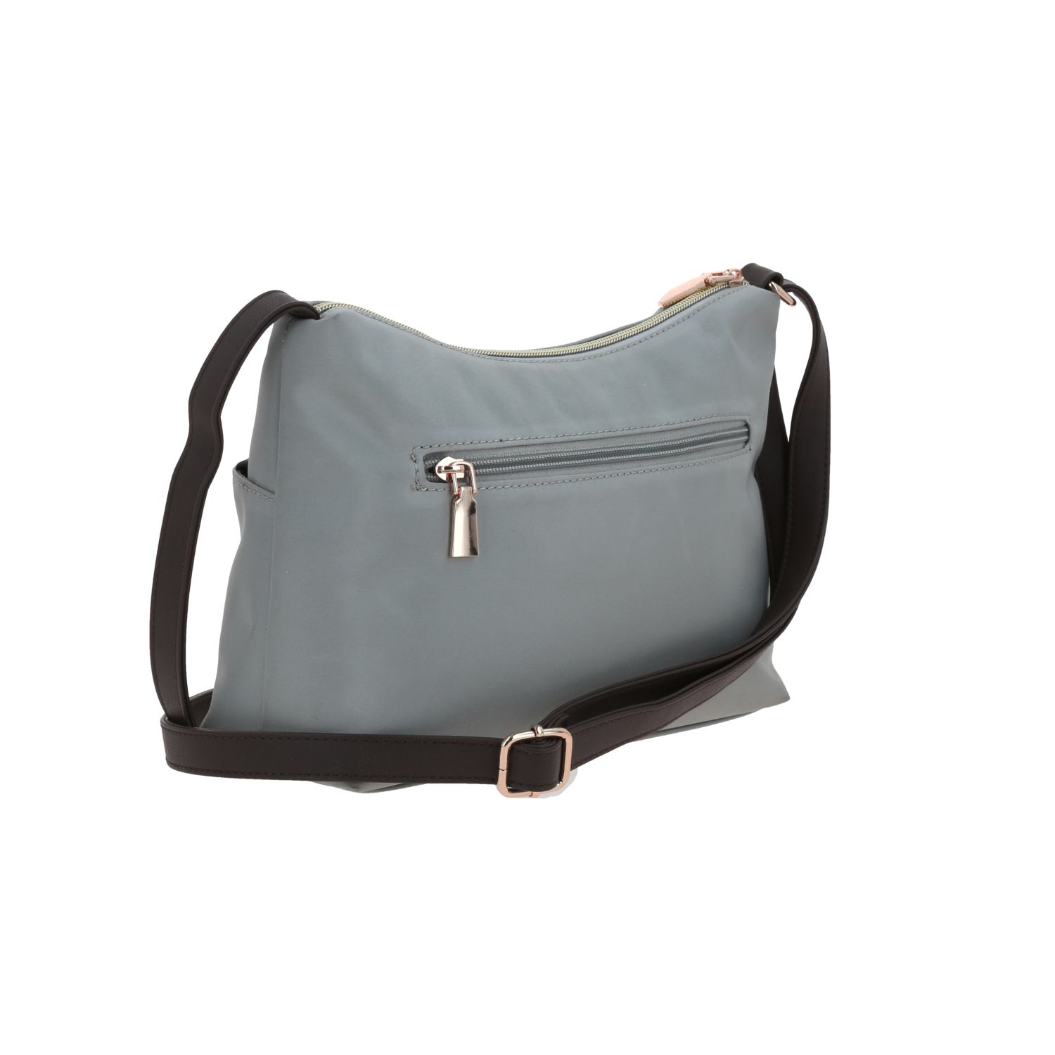 Bolsa de Lado Madison Gris para Dama | Bandolera Ajustable 3