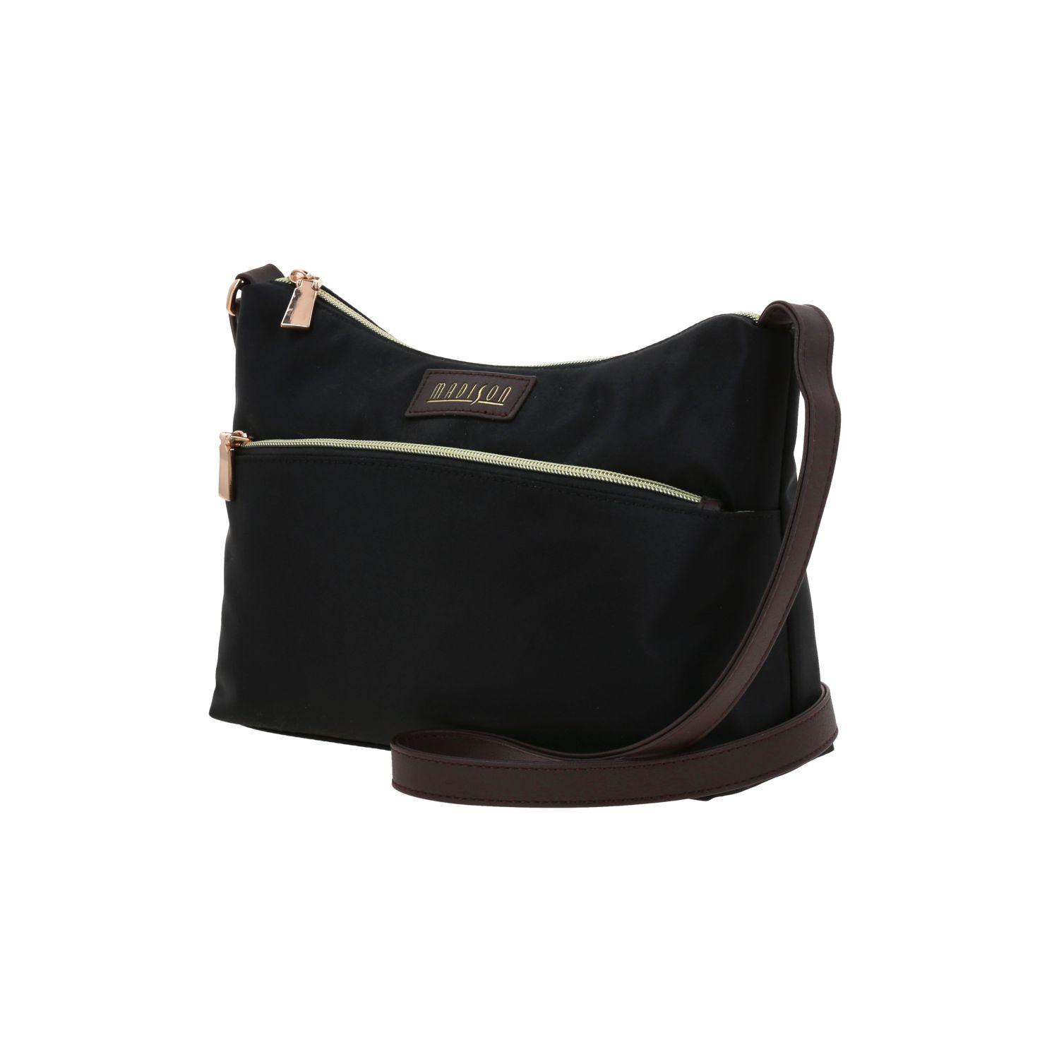 Bolsa de Lado para Dama Madison by Chenson Negra con Diseño Funcional 2