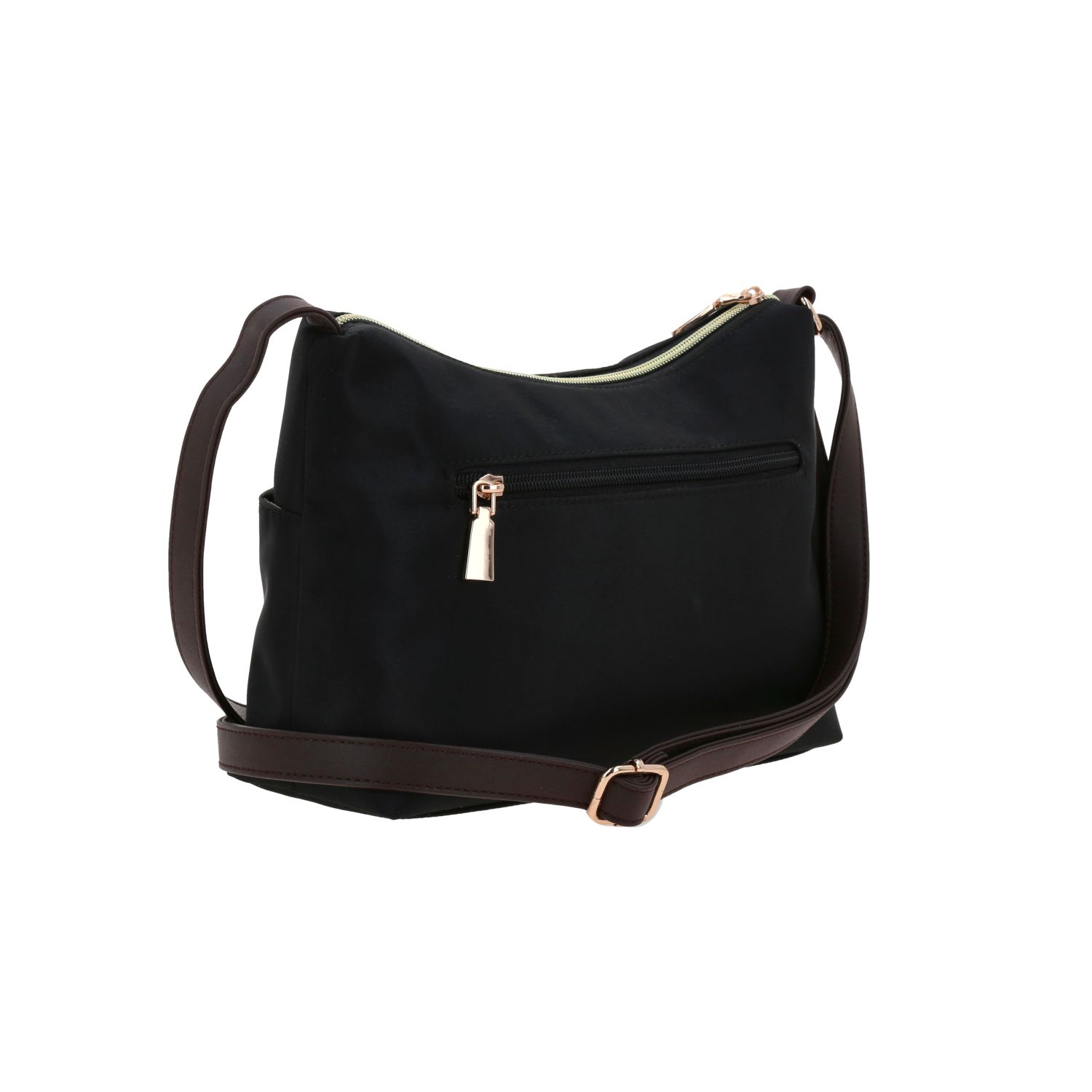 Bolsa de Lado para Dama Madison by Chenson Negra con Diseño Funcional 3