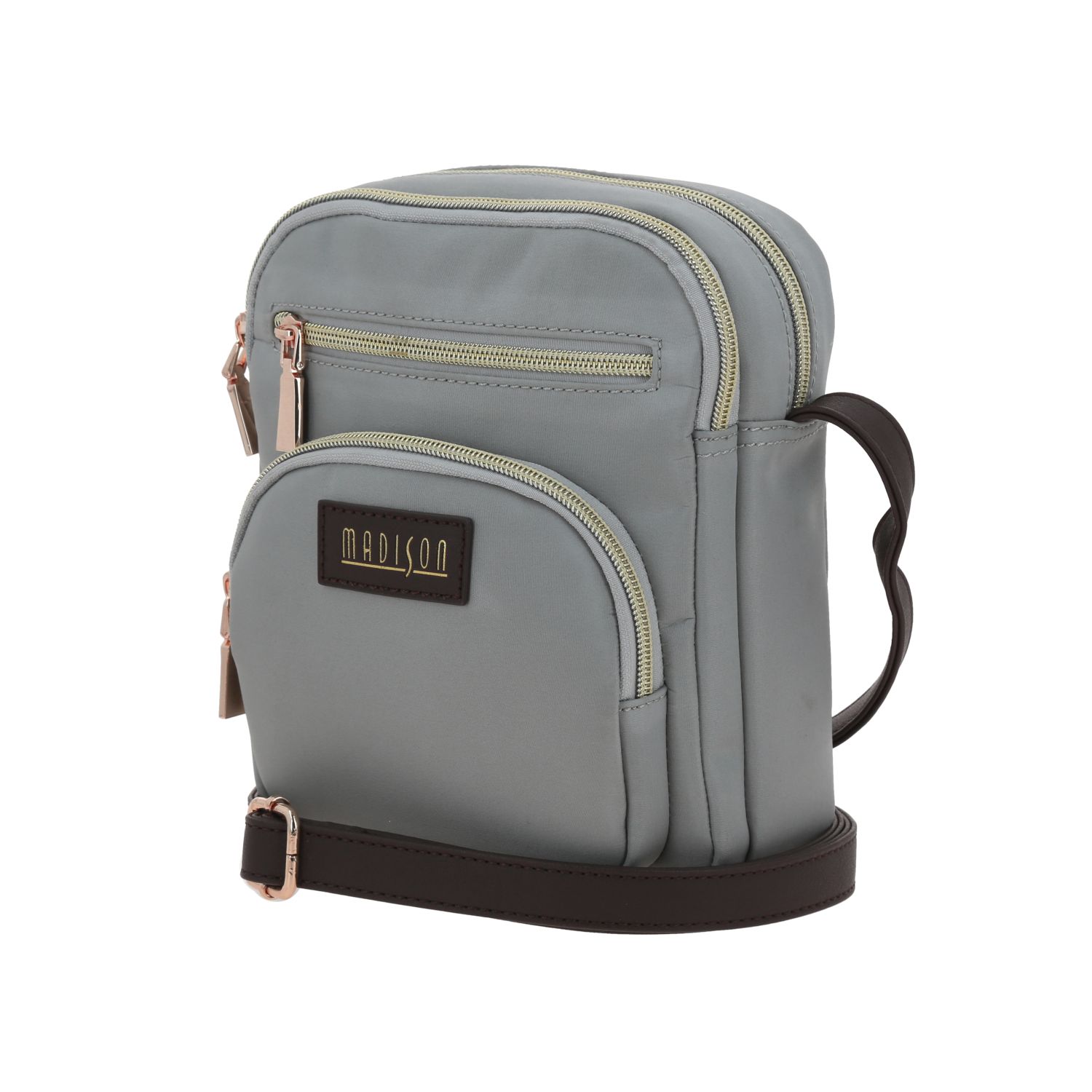 Bolsa de Lado Madison by Chenson Gris para Dama - Estilo y Funcionalidad 2
