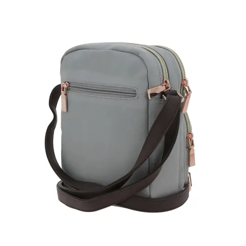 Bolsa de Lado Madison by Chenson Gris para Dama - Estilo y Funcionalidad 5