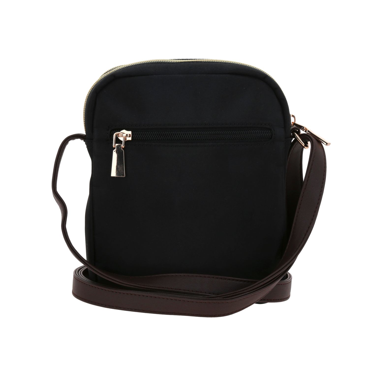 Bolsa de Lado Madison Negro | Bandolera Mujer Ajustable 4