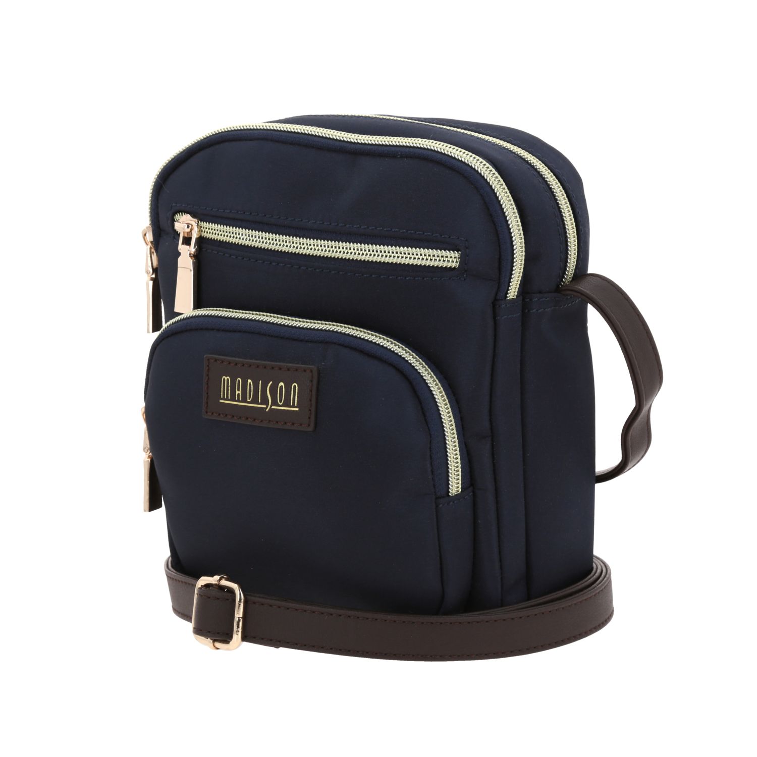 Bolsa de Lado para Dama Madison by Chenson Azul con Doble Compartimento 2