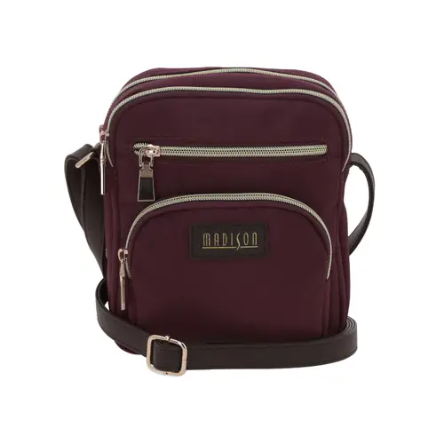 Bolsa de Lado para Dama Madison by Chenson Magenta con Doble Compartimento - Modelo MD25122 1