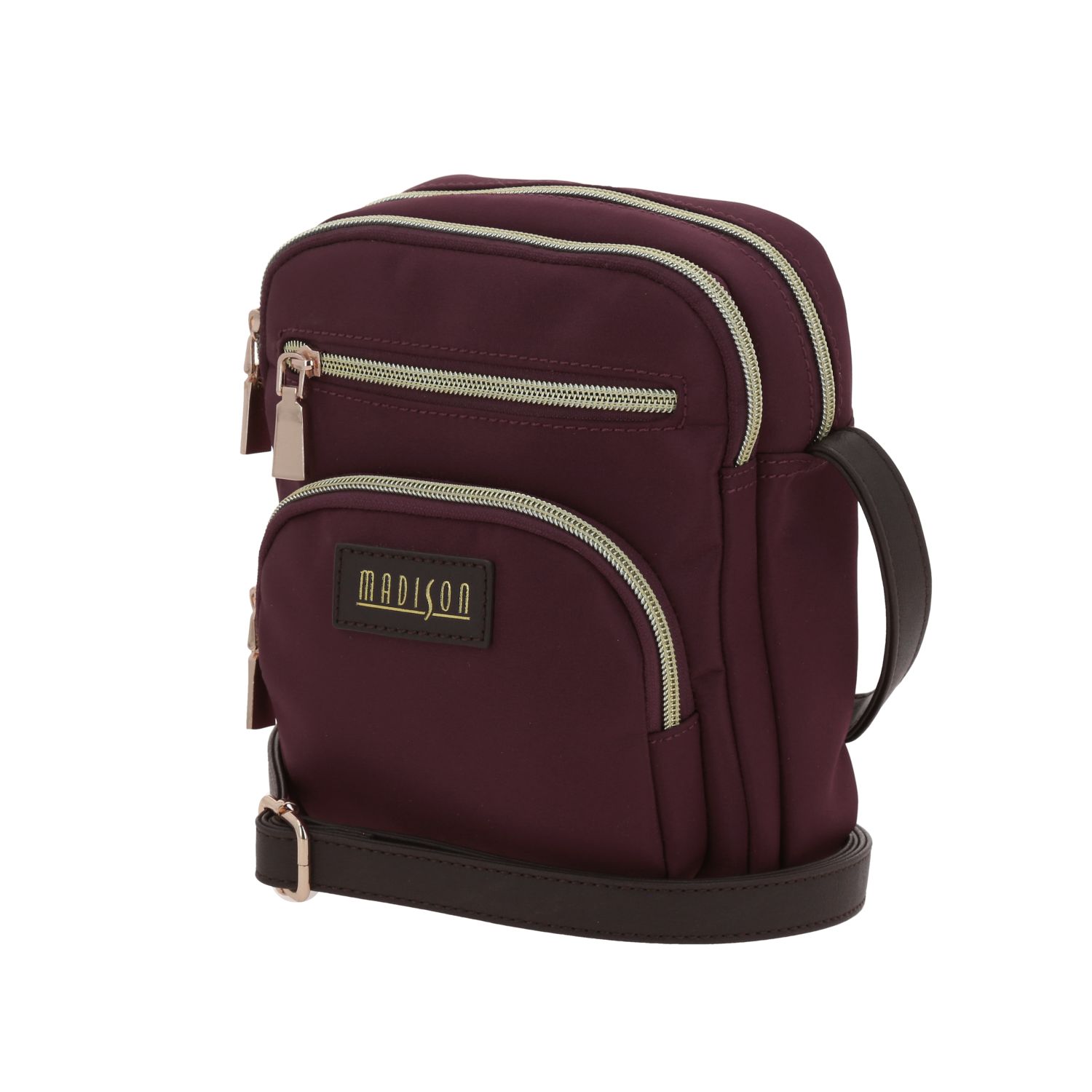 Bolsa de Lado para Dama Madison by Chenson Magenta con Doble Compartimento 2