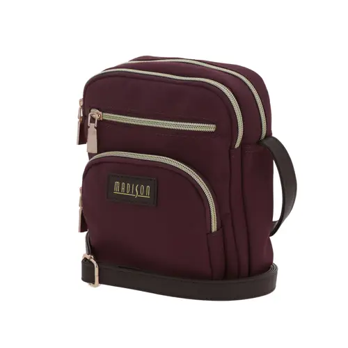 Bolsa de Lado para Dama Madison by Chenson Magenta con Doble Compartimento - Modelo MD25122 2
