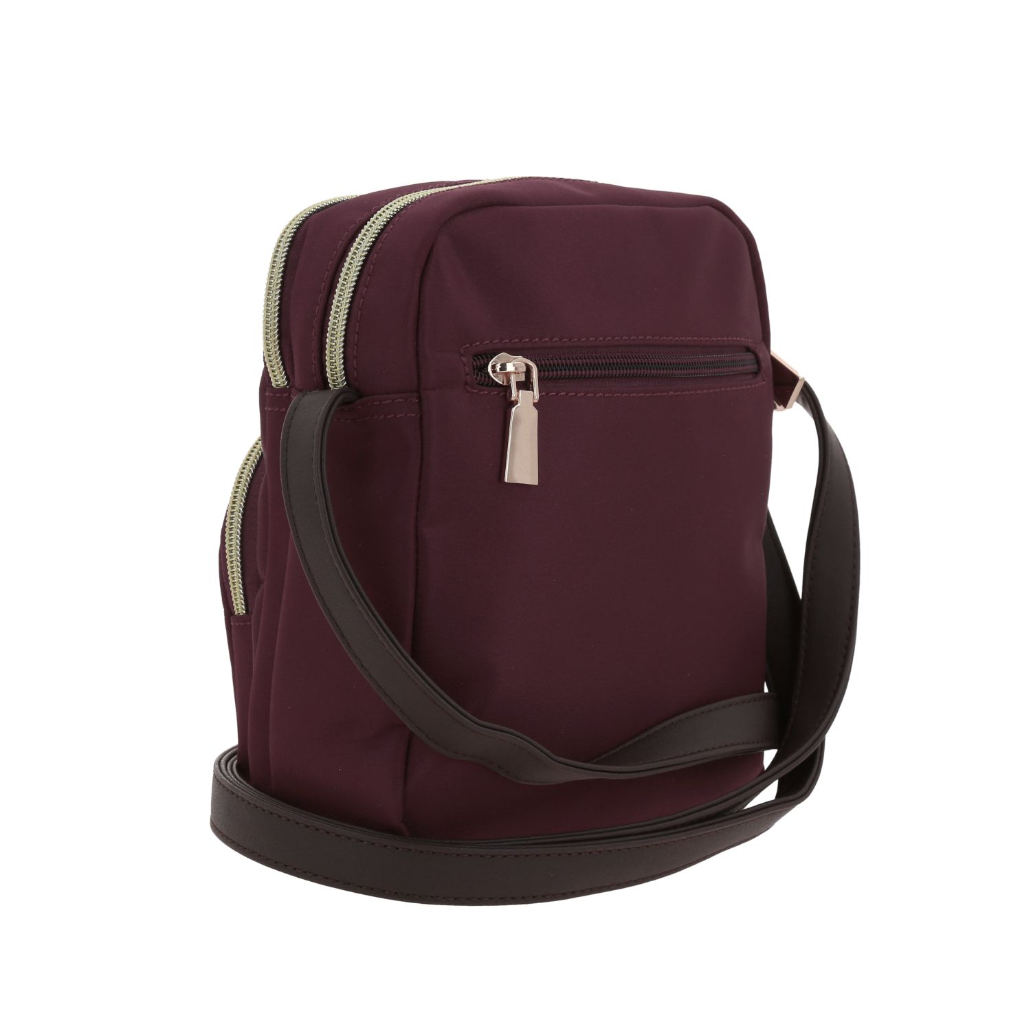 Bolsa de Lado para Dama Madison by Chenson Magenta con Doble Compartimento 3