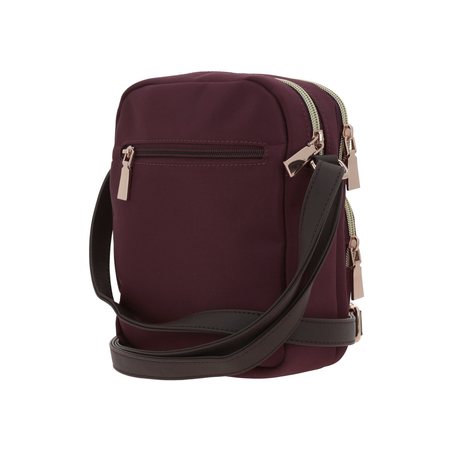 Bolsa de Lado para Dama Madison by Chenson Magenta con Doble Compartimento 5