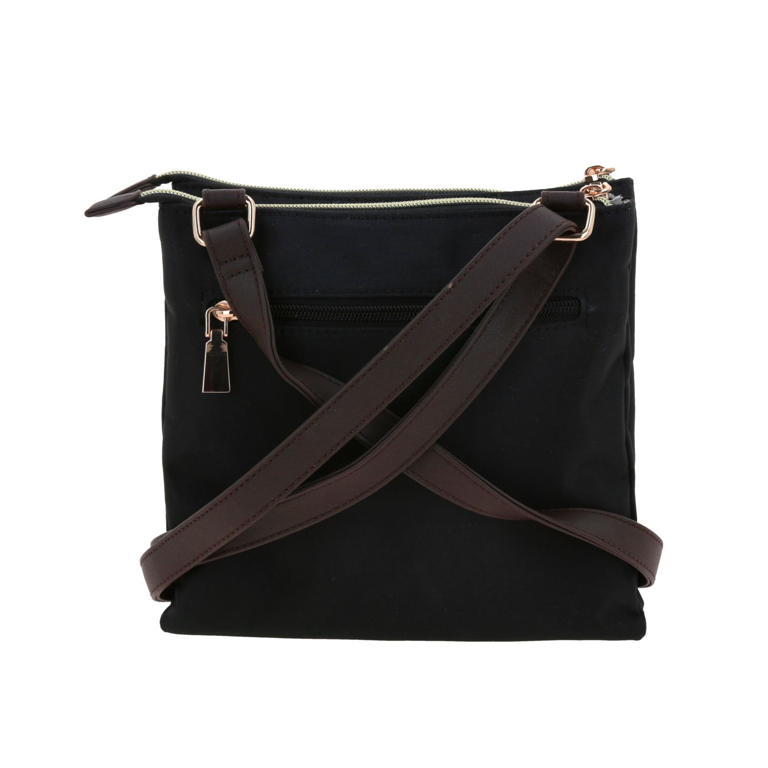 Bolsa de lado para dama Madison by Chenson color negro funcional y elegante 4