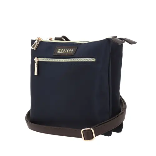Bolsa de Lado Madison by Chenson Azul Dama con Doble Compartimento 2