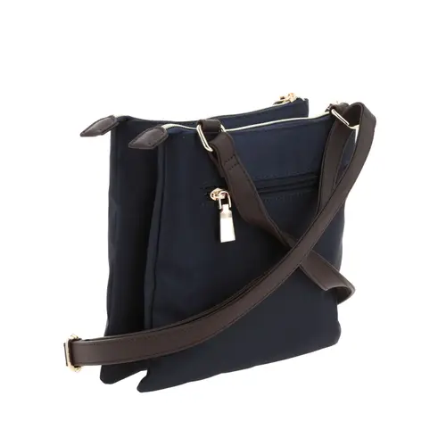 Bolsa de Lado Madison by Chenson Azul Dama con Doble Compartimento 3