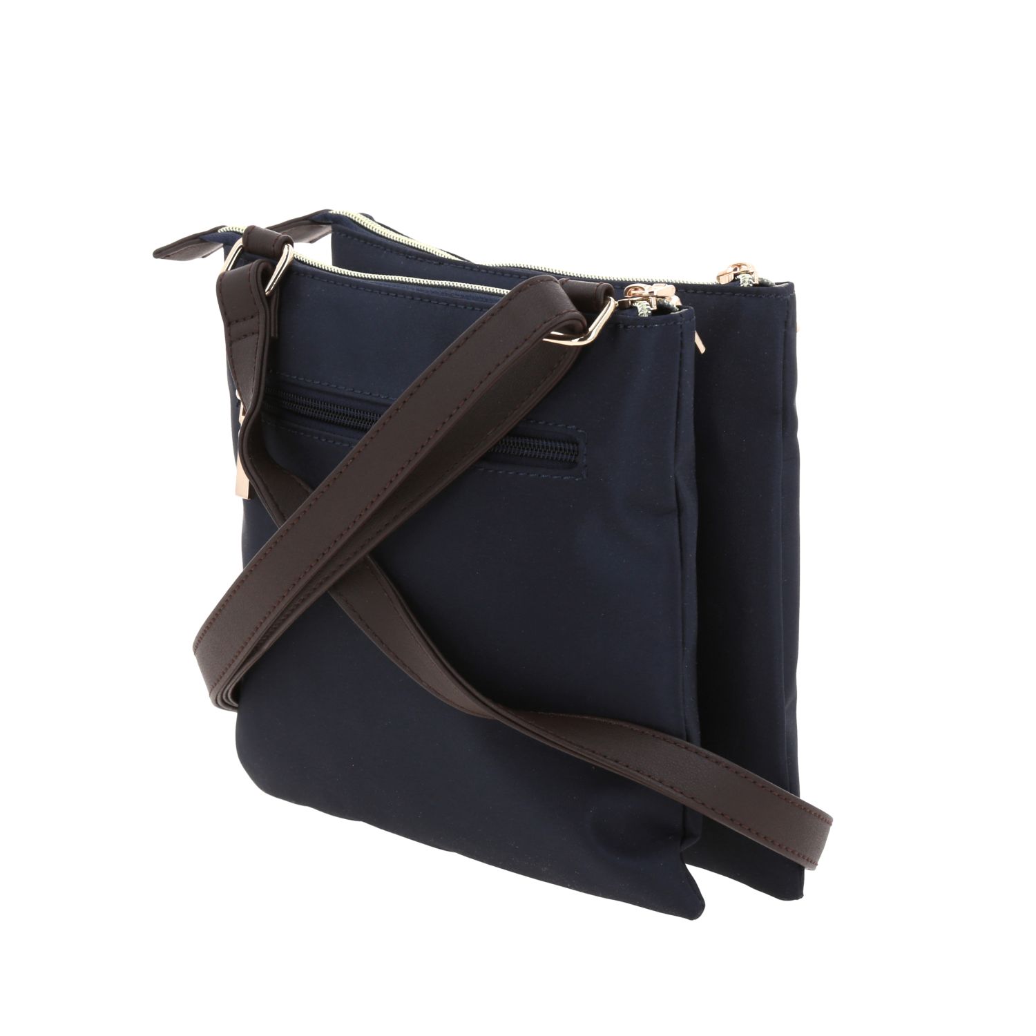 Bolsa de Lado Madison by Chenson Azul Dama con Doble Compartimento 5