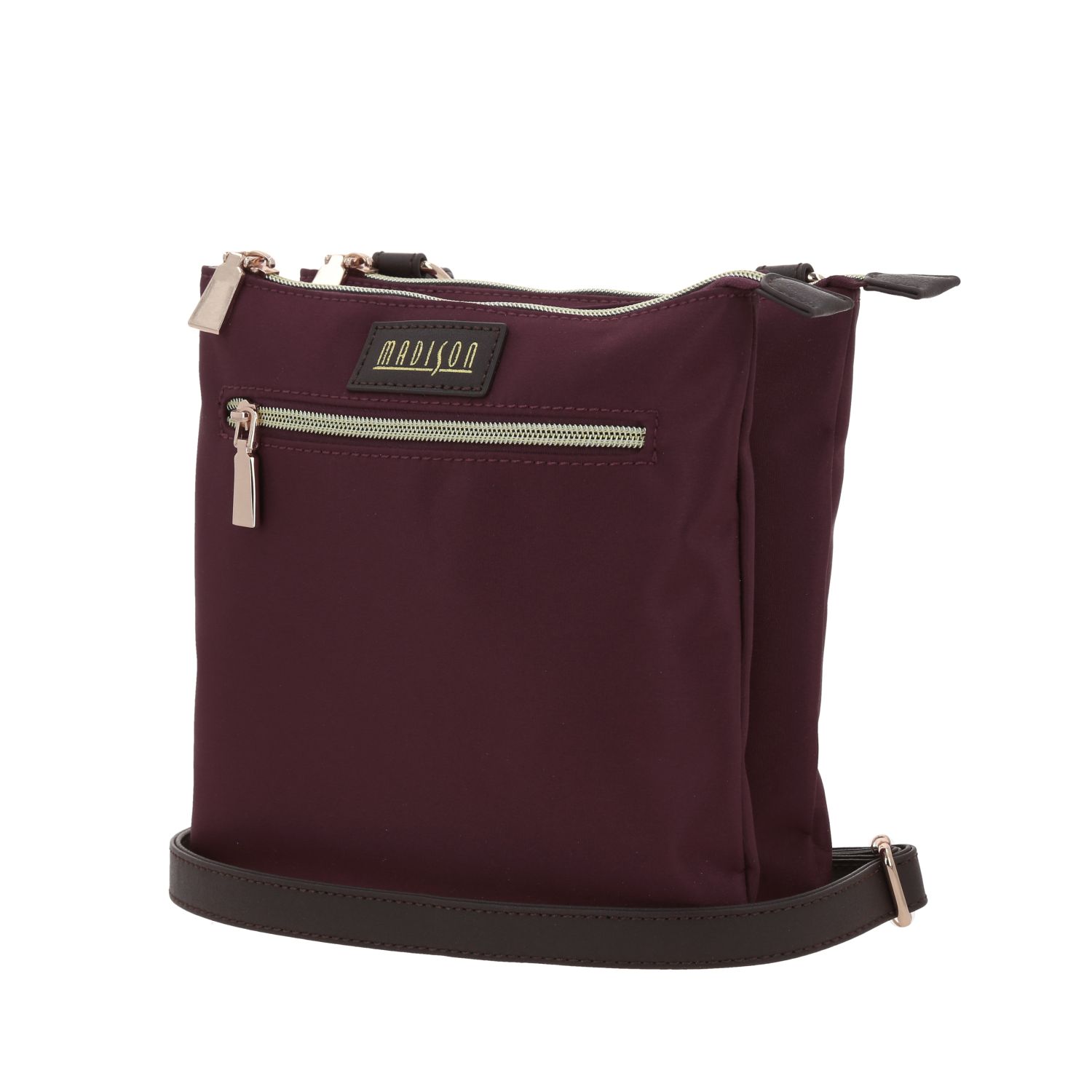 Bolsa de Lado para Dama Madison by Chenson Magenta con Doble Compartimento 2