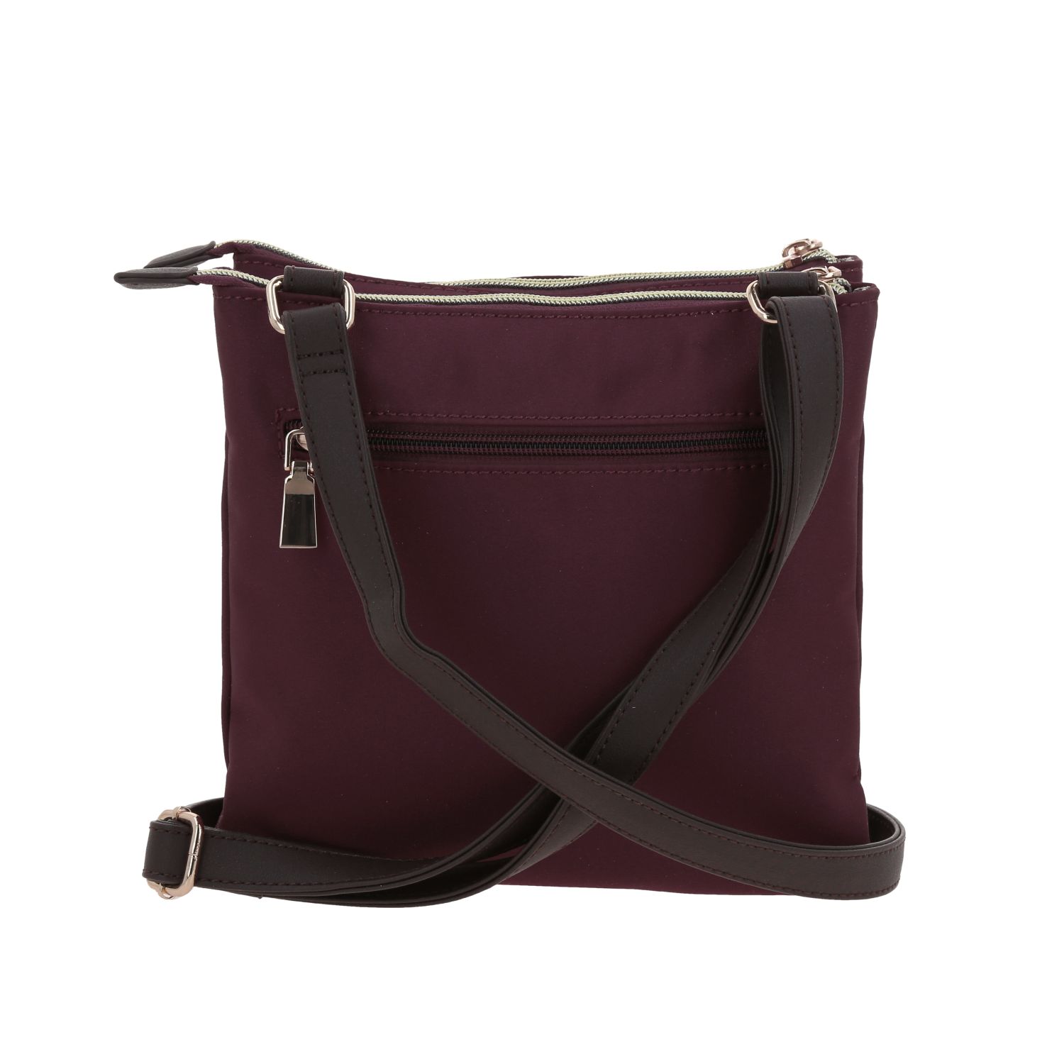 Bolsa de Lado para Dama Madison by Chenson Magenta con Doble Compartimento 4