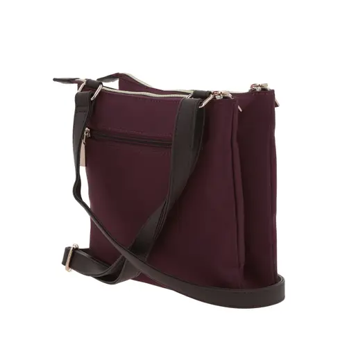 Bolsa de Lado para Dama Madison by Chenson Magenta con Doble Compartimento - Modelo MD25123 5