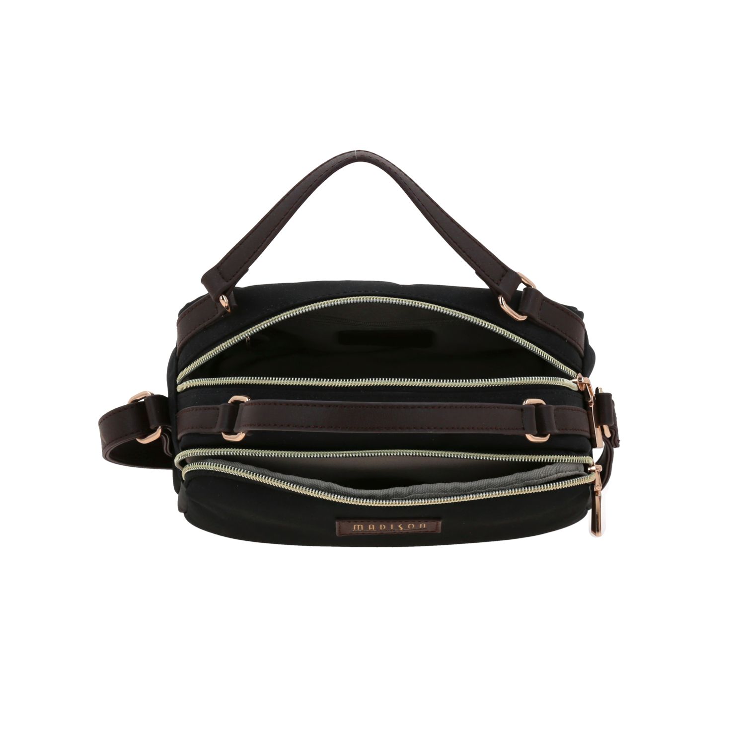Bolsa de Lado Madison Negro | Bandolera Ajustable para Mujer - vista 2