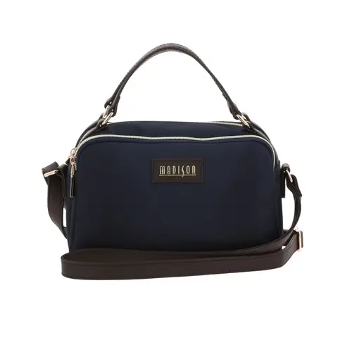 Bolsa de lado azul Madison by Chenson - Bandolera ajustable