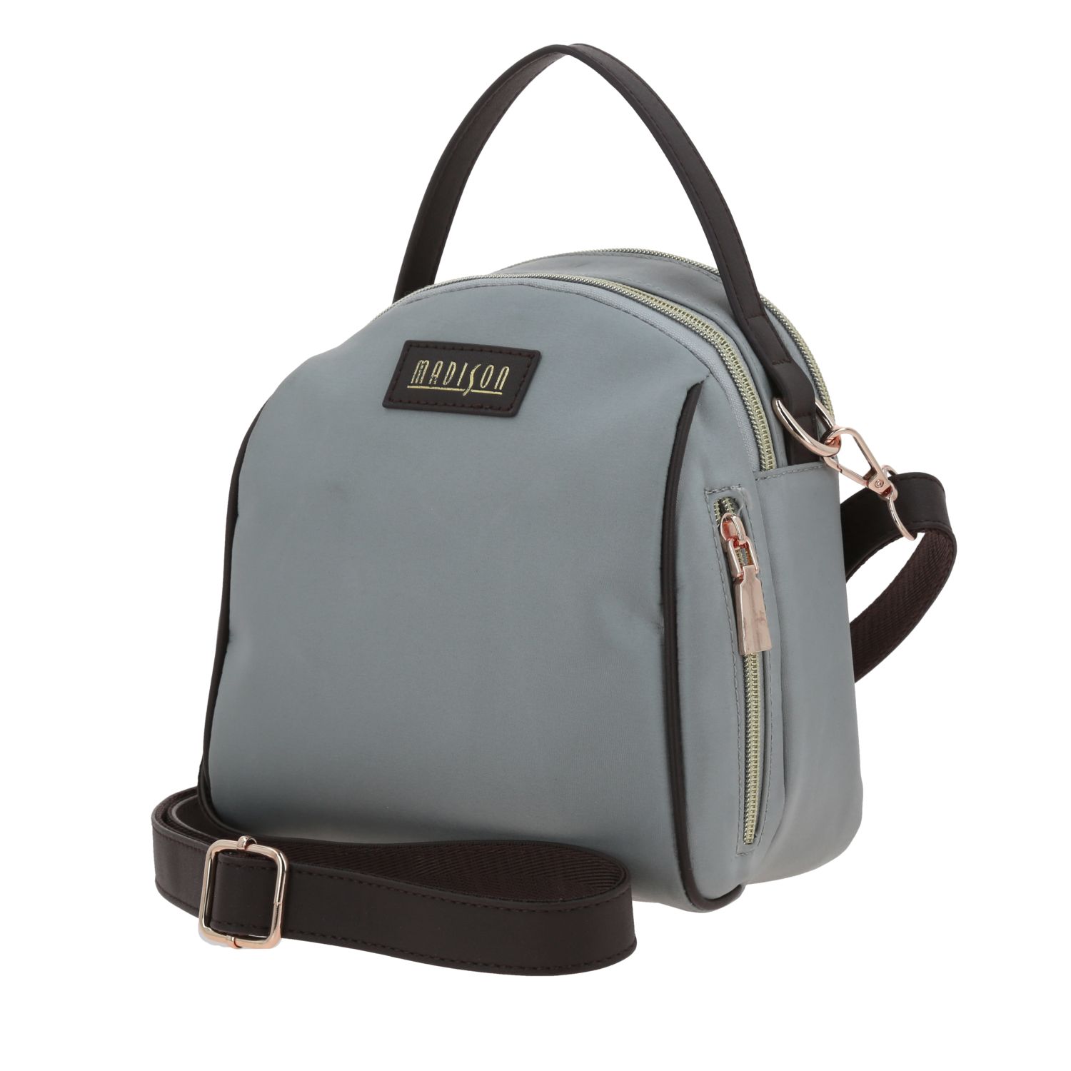 Mochila para Dama Madison Gris - Compacta y Funcional 2