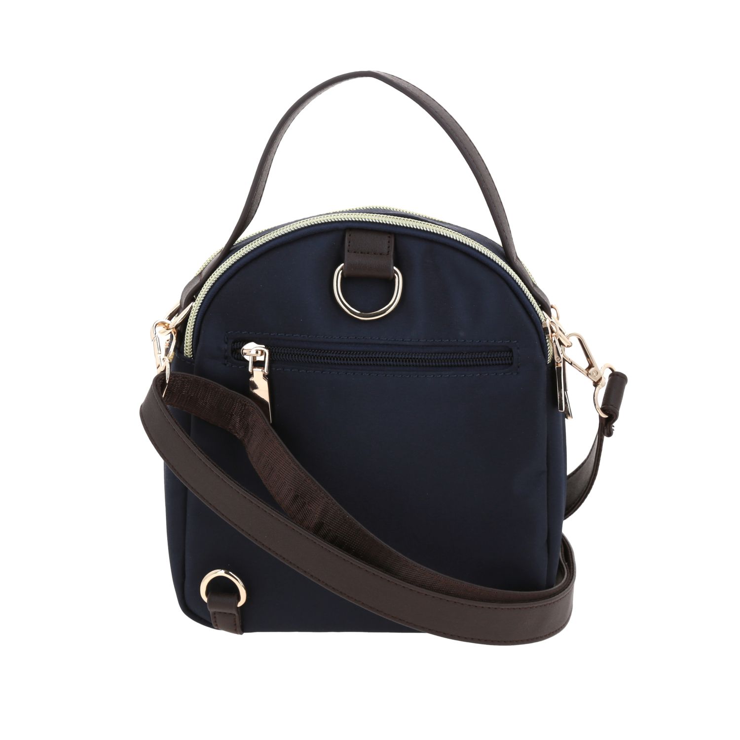 Mochila casual para dama Madison by Chenson color azul con doble compartimento 4