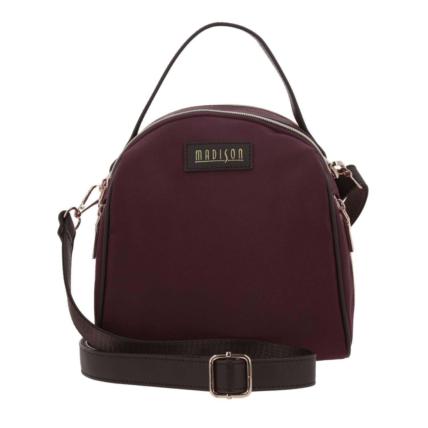 Mochila para Mujer Madison Magenta - Doble Compartimento y Bolsillos