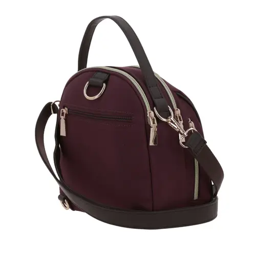Mochila para Mujer Madison Magenta - Doble Compartimento y Bolsillos 5
