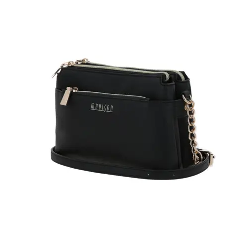 Bolsa de Lado Madison Negro para Mujer | Bandolera Ajustable 2