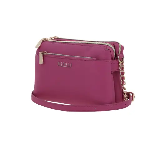 Bolsa de lado para dama Madison by Chenson rosa con doble compartimento - Modelo MD25128 2