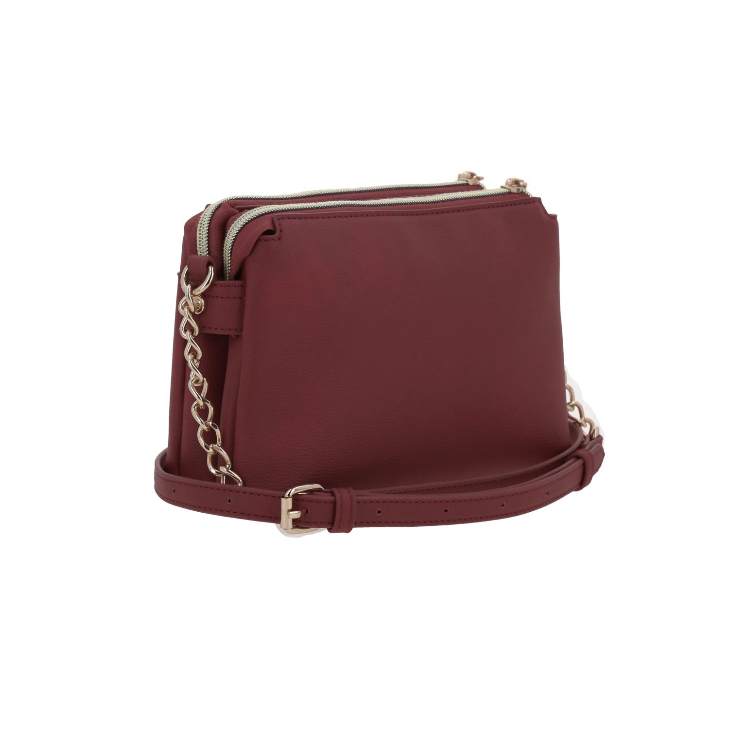 Bolsa de Lado para Dama Madison by Chenson Color Rojo con Doble Compartimento 3