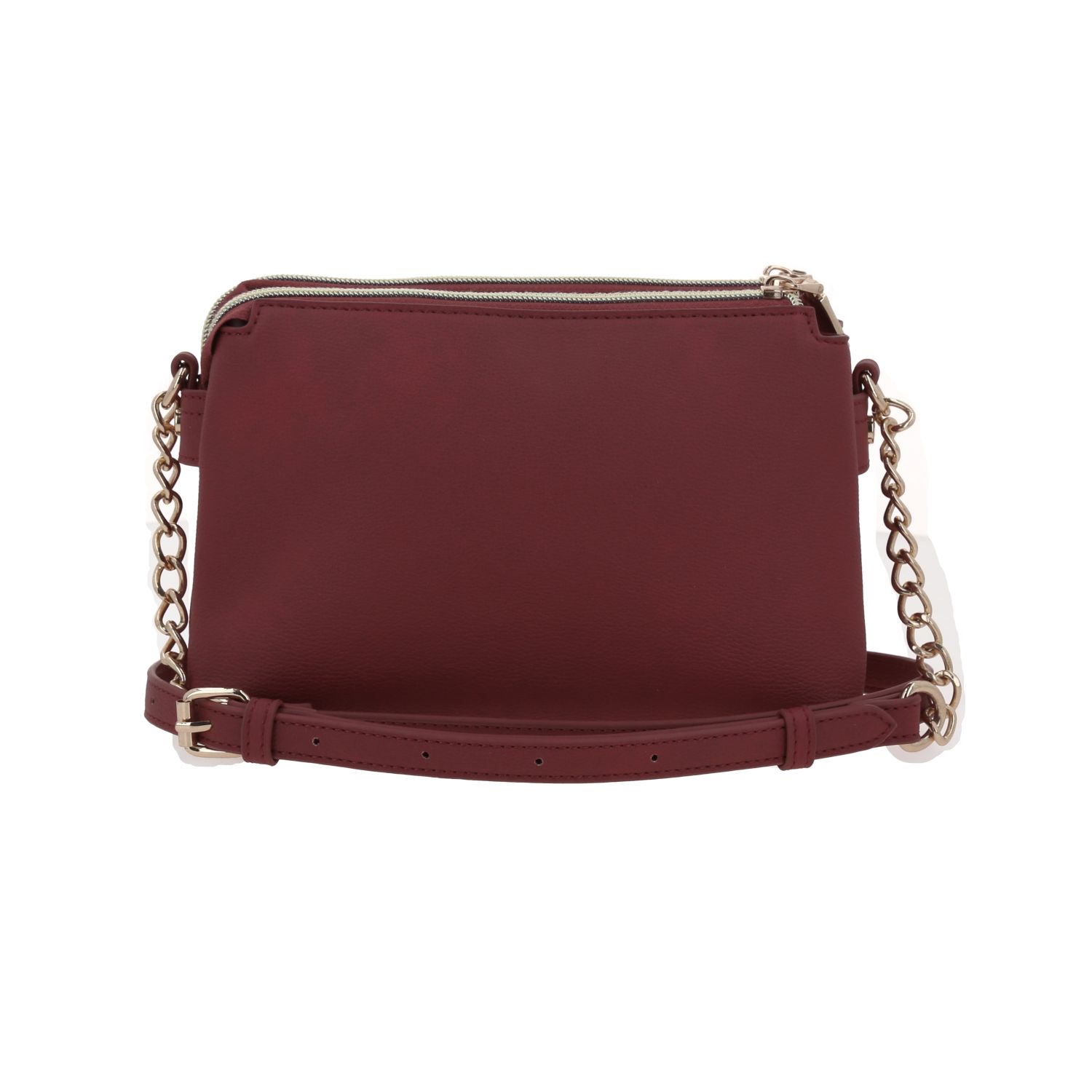 Bolsa de Lado para Dama Madison by Chenson Color Rojo con Doble Compartimento 4