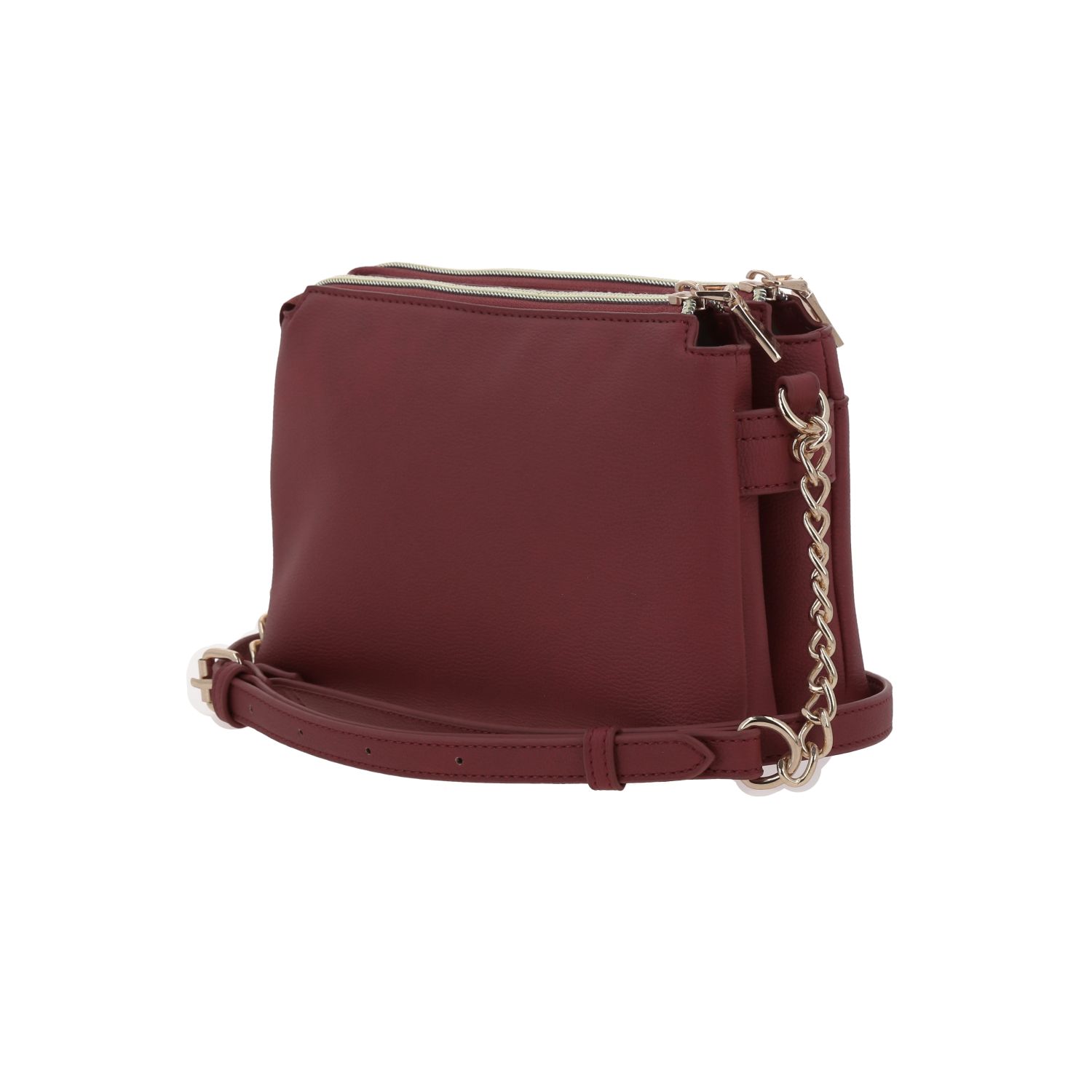 Bolsa de Lado para Dama Madison by Chenson Color Rojo con Doble Compartimento 5