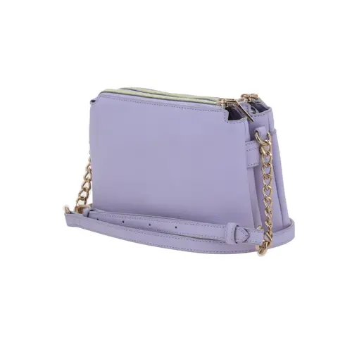 Bolsa de lado para dama Madison by Chenson Violeta con doble compartimento 5