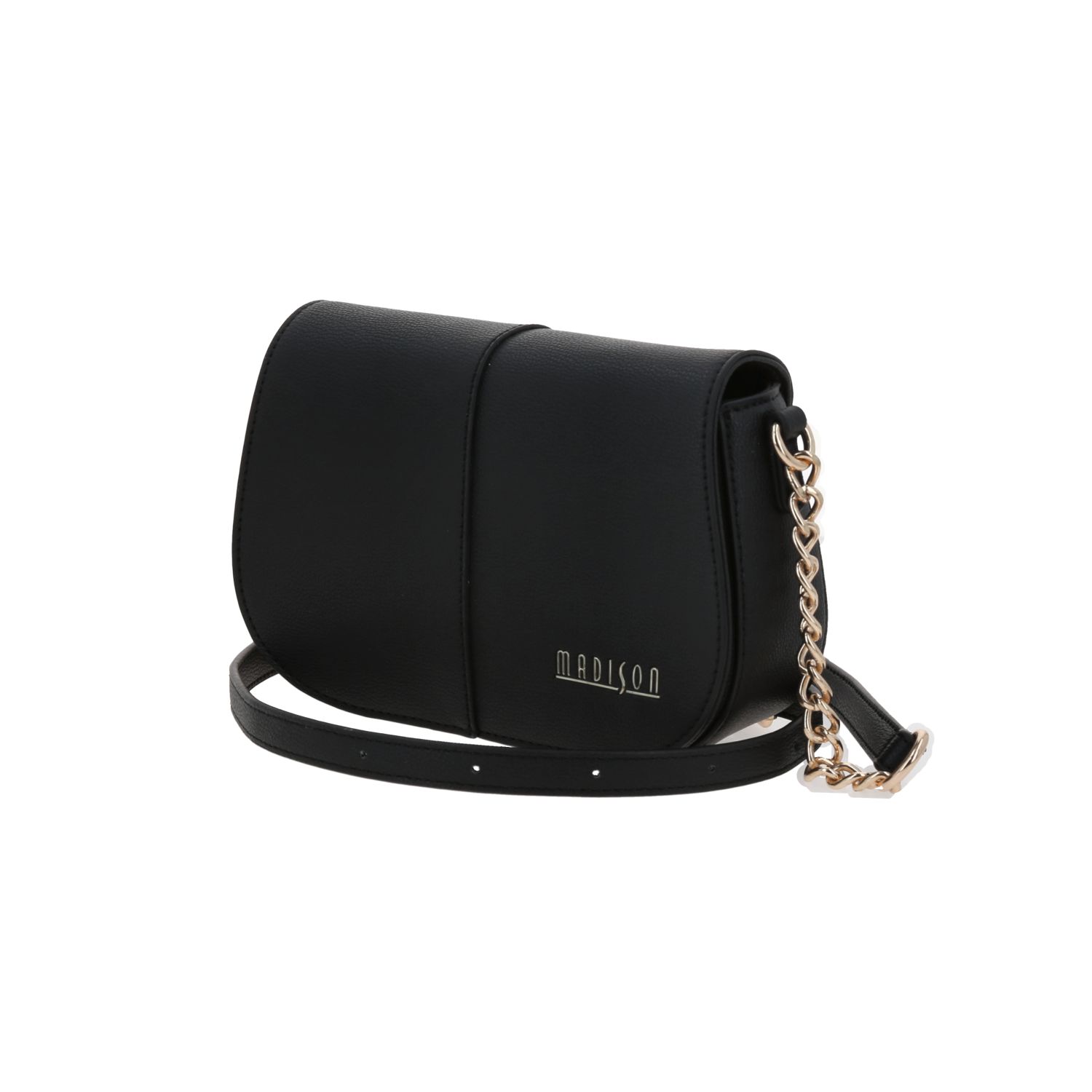 Bolsa de Lado para Dama Madison by Chenson Negra con Asa Ajustable 2
