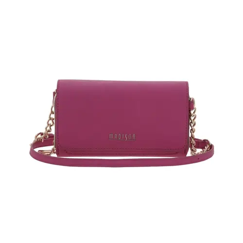Bolsa de Lado para Dama Madison by Chenson Rosa con Triple Compartimento 1