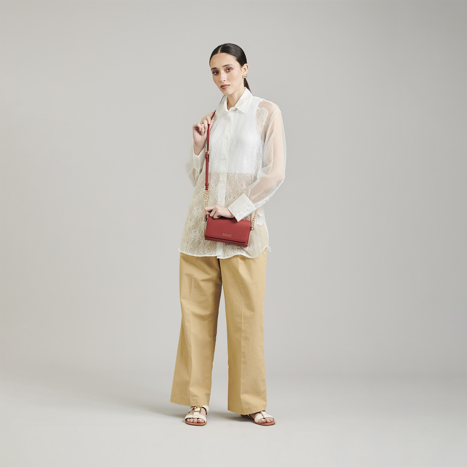 Bolsa de Lado para Dama Madison by Chenson en Rojo - Estilo y Funcionalidad - vista 2