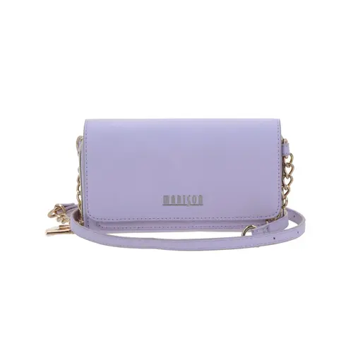 Bolsa de lado para dama Madison by Chenson Violeta con triple compartimento 1