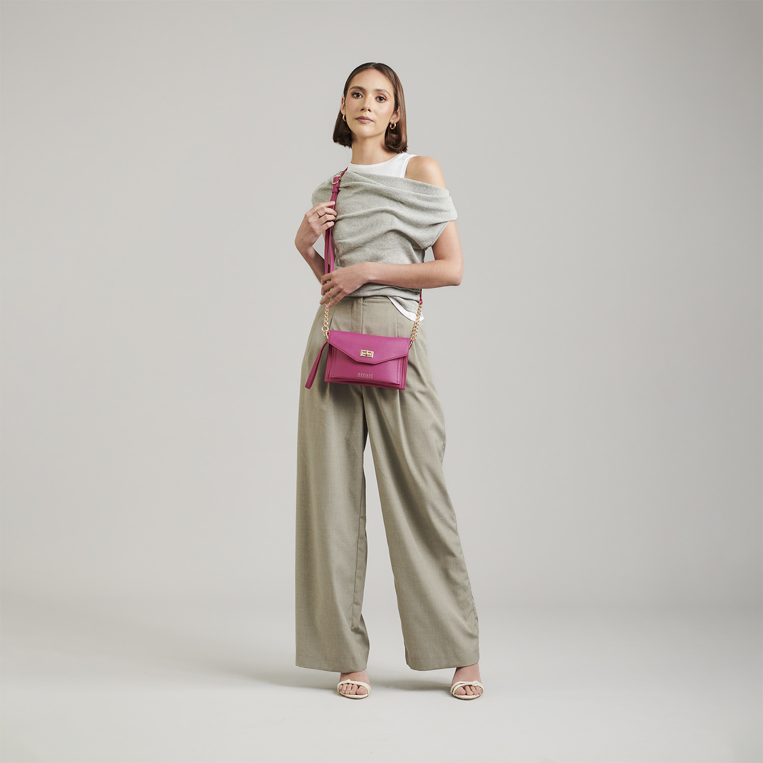 Bolsa de Lado para Dama Madison by Chenson Rosa - Estilo y Funcionalidad - vista 2
