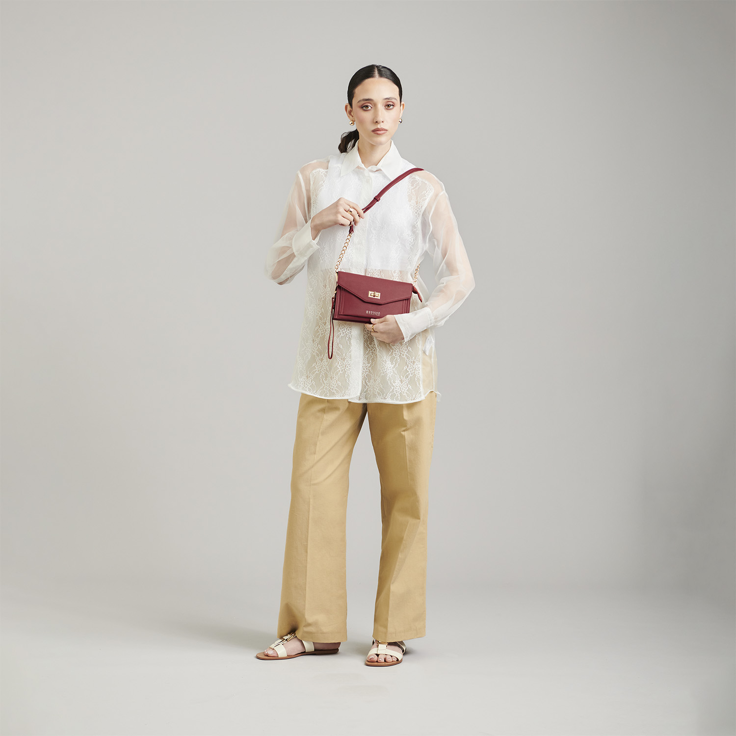 Bolsa de Lado para Dama Madison by Chenson Rojo - Estilo y Funcionalidad - vista 2