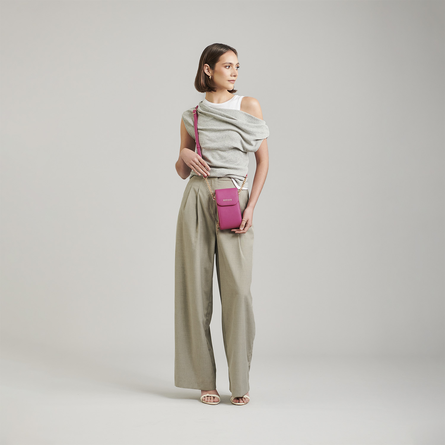 Cartera Madison by Chenson Rosa | Accesorio Dama Funcional - vista 2