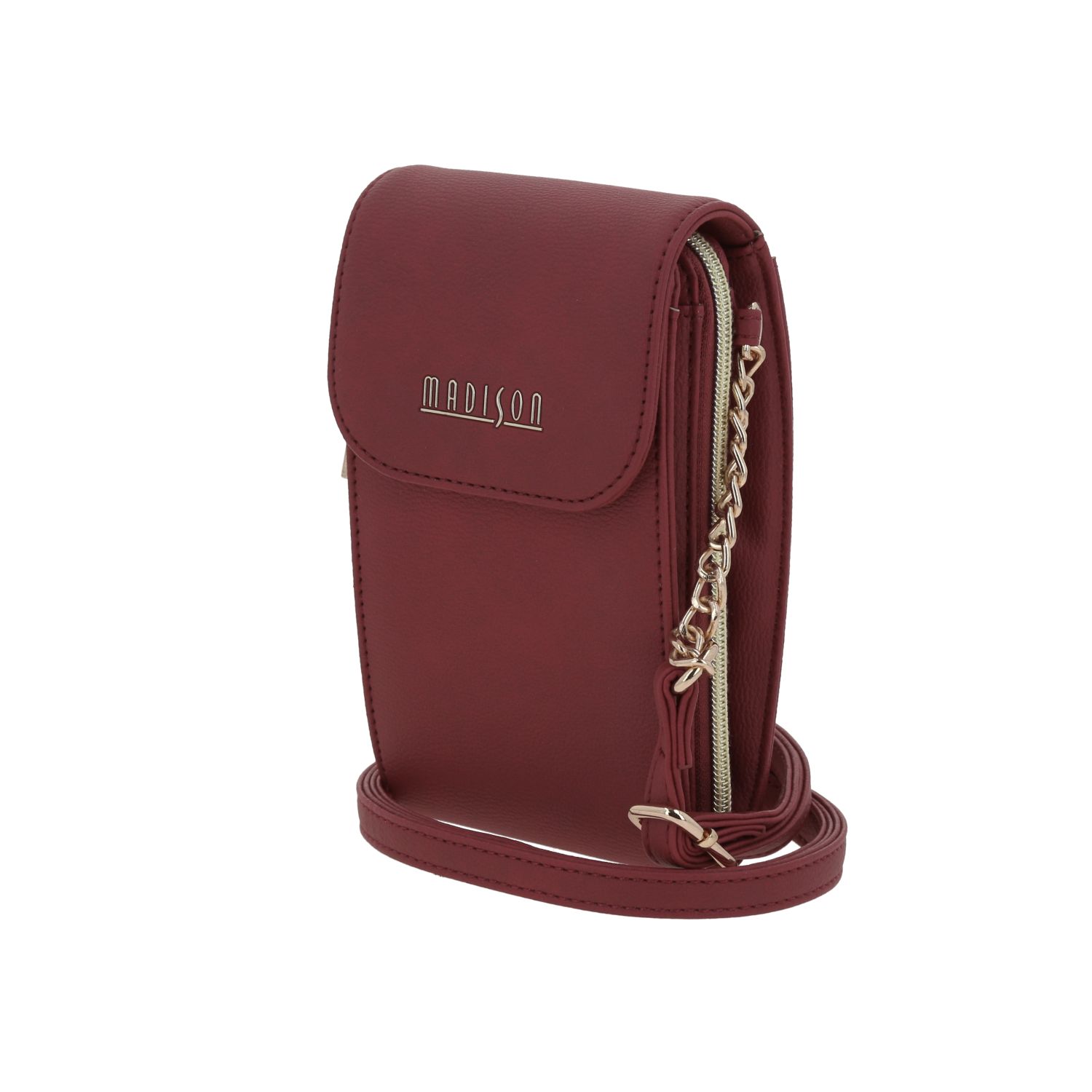 Billetera Madison Roja para Dama | Tarjetero 4 Espacios 2
