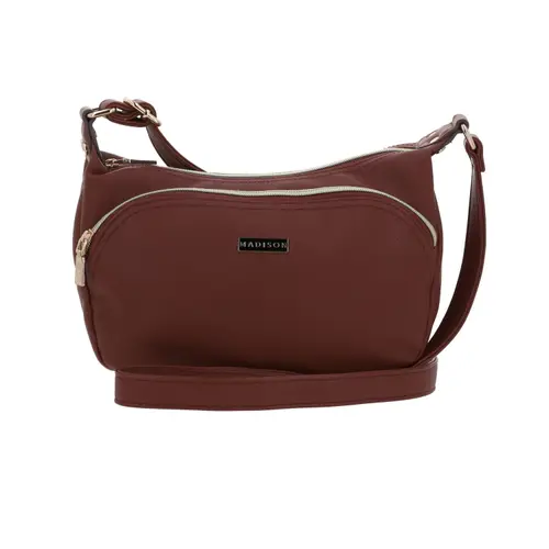Bolsa de Lado Madison Magenta | Bandolera Mujer Ajustable