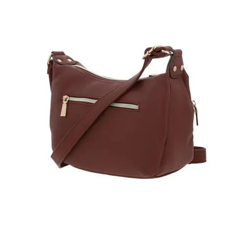 Bolsa de Lado Madison Magenta | Bandolera Mujer Ajustable 5