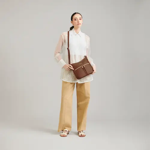 Bolsa de Lado Madison Café | Bandolera Elegante para Dama - vista 2