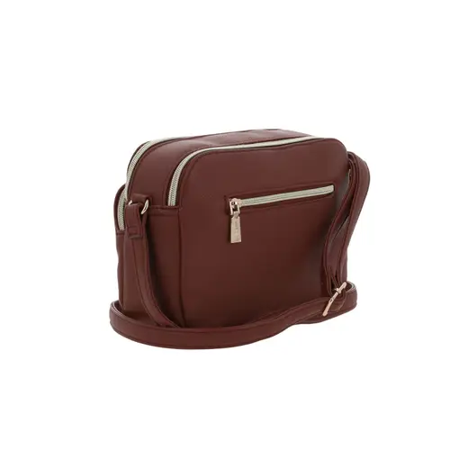 Bolsa de Lado para Dama Madison by Chenson Magenta con Doble Compartimento - Modelo MD25143 3