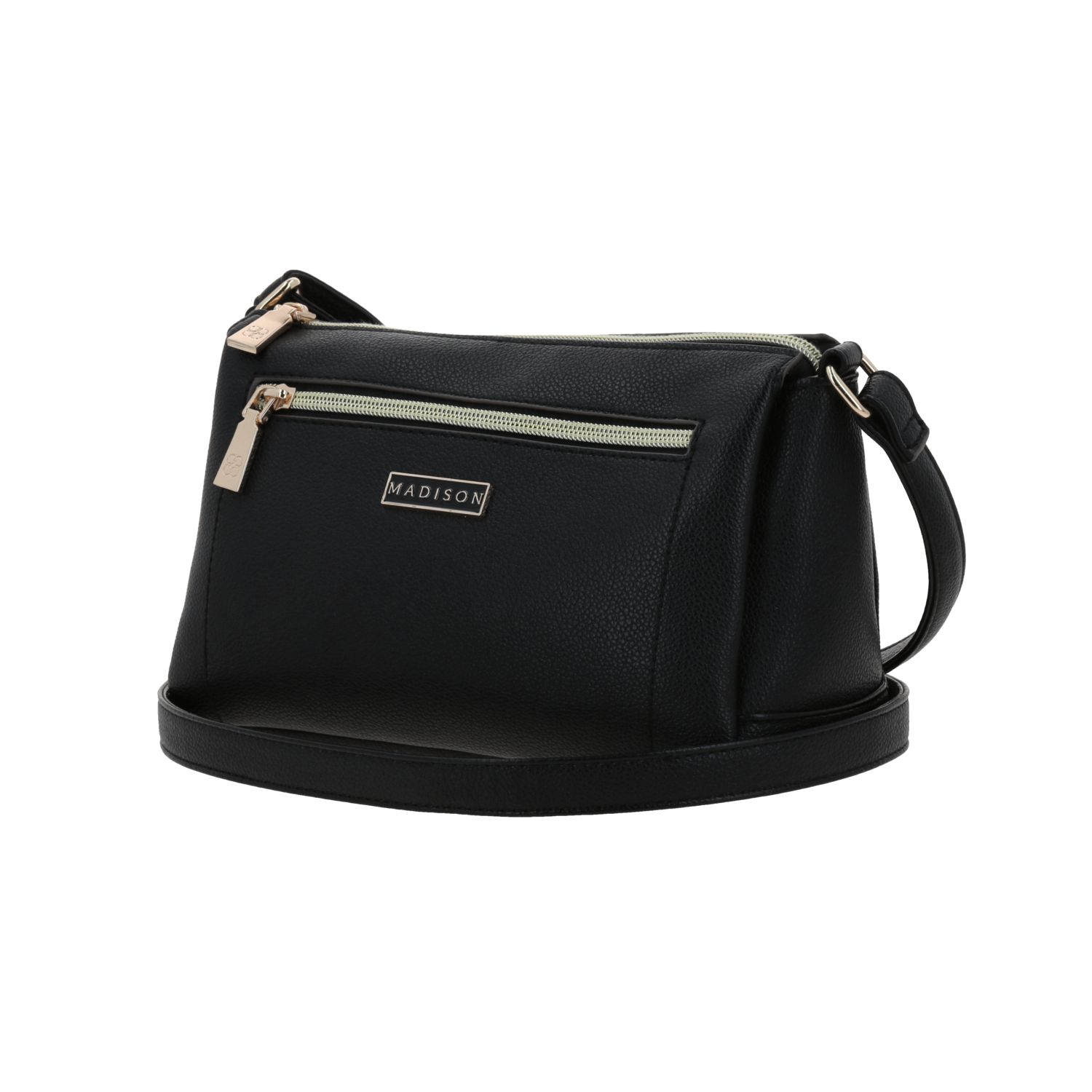 Bolsa de Lado para Dama Madison by Chenson Color Negro con Estilo Único 2