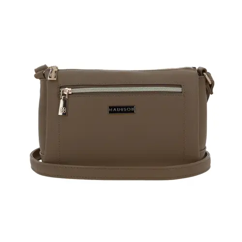 Bolsa de Lado para Dama Madison by Chenson Camel con Diseño Funcional