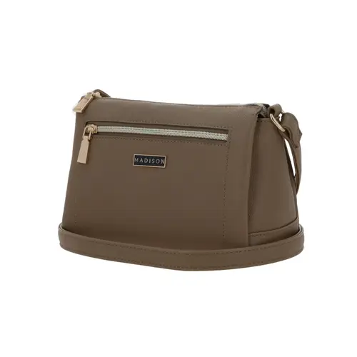 Bolsa de Lado para Dama Madison by Chenson Camel con Diseño Funcional 2