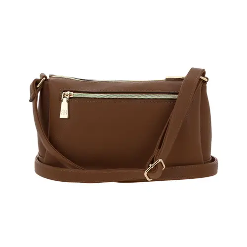Bolsa de Lado para Dama Madison by Chenson Café con Triple Compartimento - vista 2